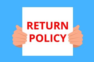 Return Policy Sign